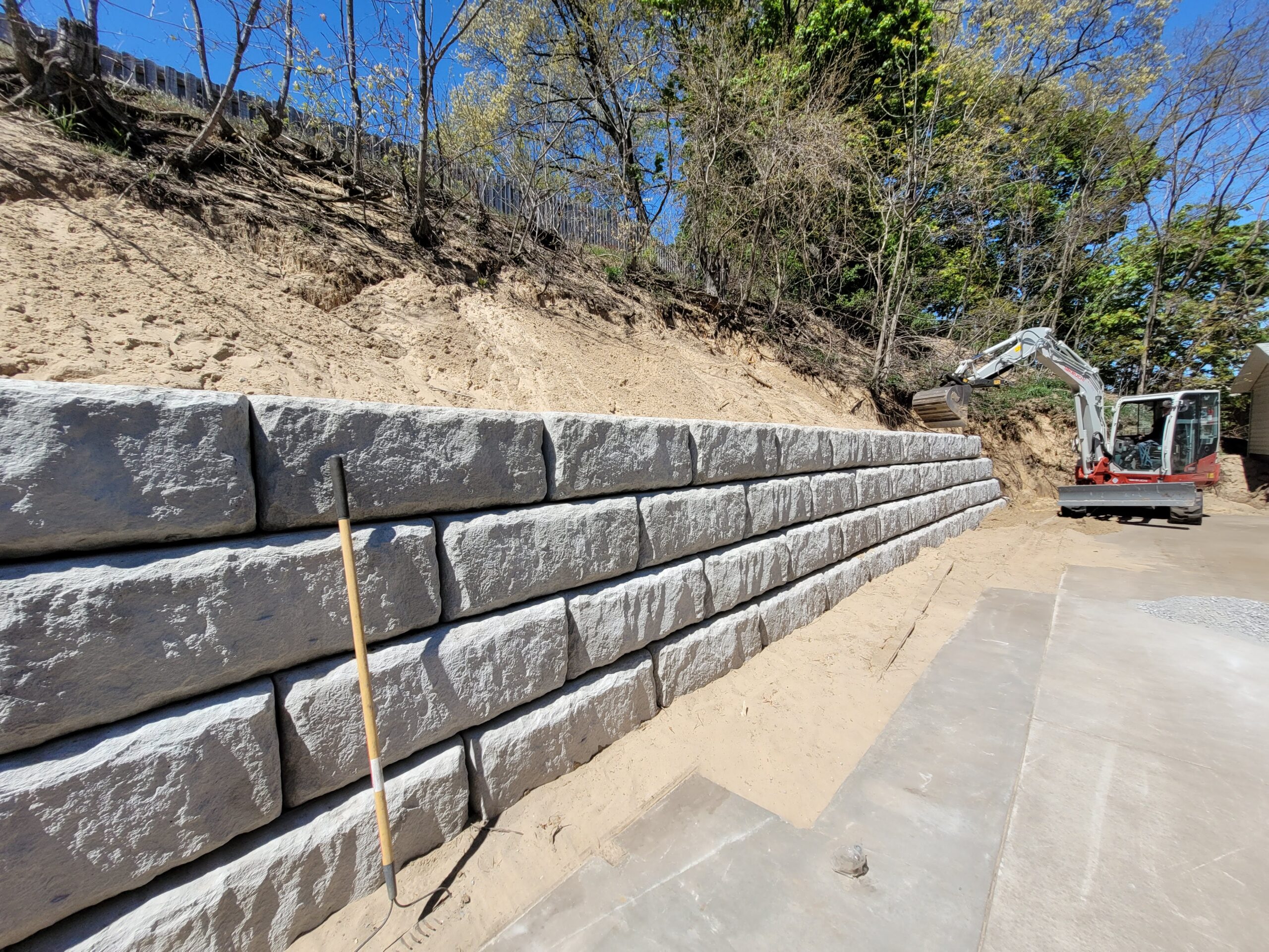 Septic system installation